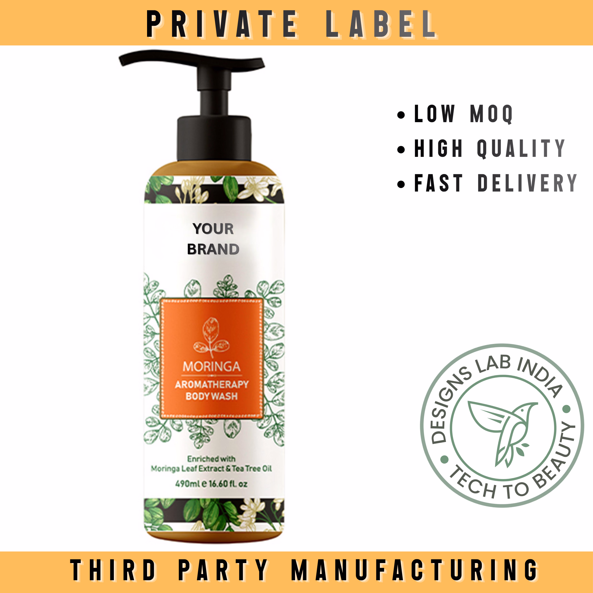Moringa Body Wash